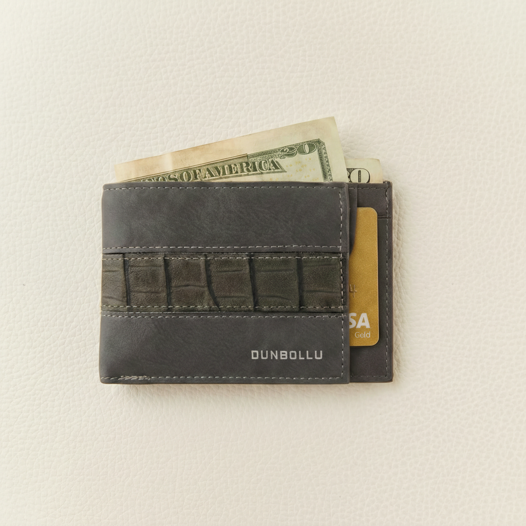 Slate Bi-Fold Wallet