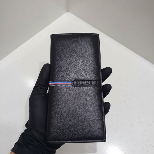 black long wallet